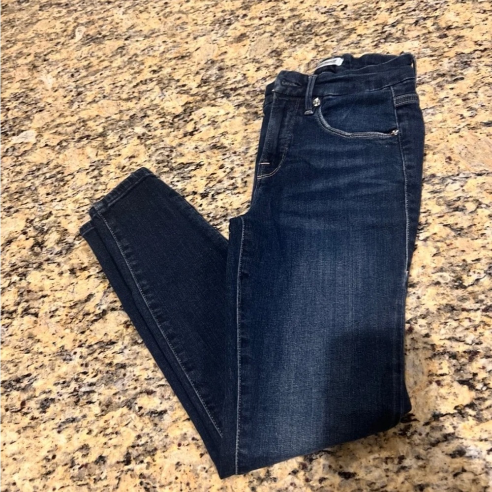Good American Good Legs Crop Skinny Jeans